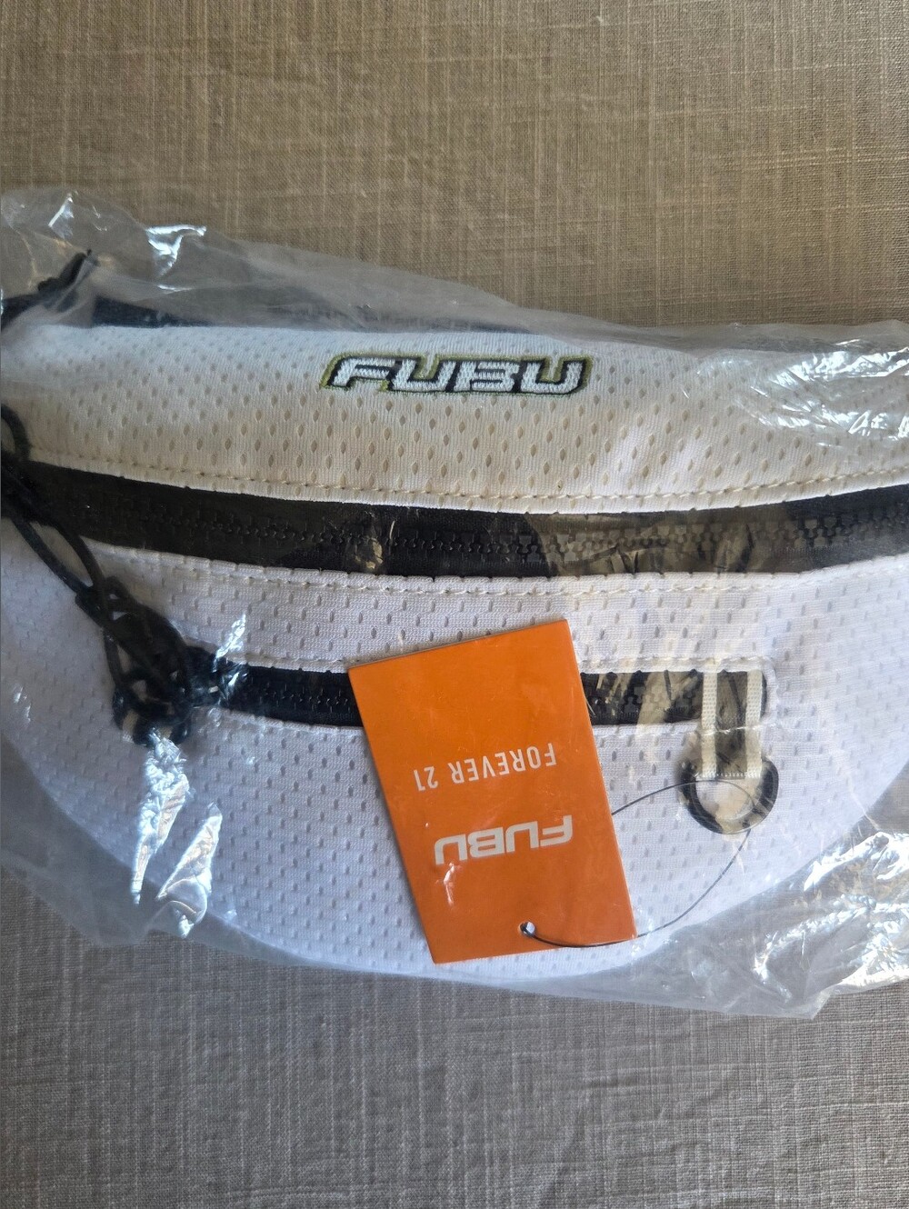 FUBU White Men's Waist Bag